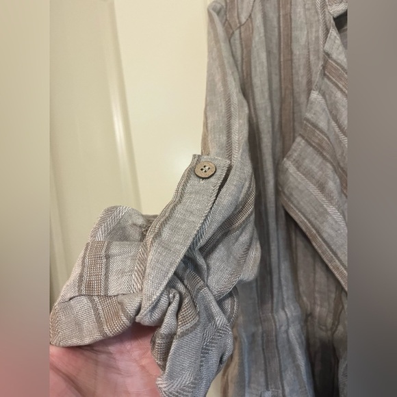 Fate women’s linen, lightweight jacket, size Large - Picture 4 of 9